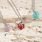Sterling Silver S925 Shape Necklaces Pendant High Jewelry Christmas Gift