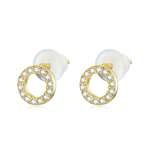S925 Silver Sparkling Silicone Earplugs Earrings