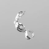 Sterling Silver Shell Necklace Toe Tip Crimp Beads Knot Covers