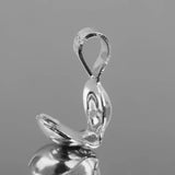 Sterling Silver Shell Necklace Toe Tip Crimp Beads Knot Covers