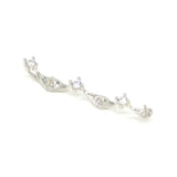 Sterling Silver 3 Beads Pearl Pendants Mountings DIY Jewelry