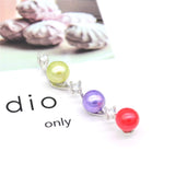 Sterling Silver 3 Beads Pearl Pendants Mountings DIY Jewelry