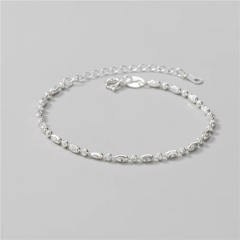 Sterling Silver Women Bracelet 925 Silver Bride Wedding Jewelry