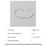 Sterling Silver Women Bracelet 925 Silver Bride Wedding Jewelry