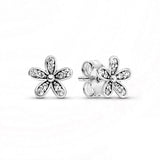 Silver Heart Hoop Earrings for Women Gift