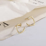 Sterling Silver Geometric Earrings with Micro-Diamonds