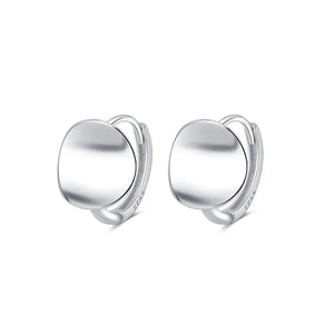 Sterling Silver Earrings Scenery All-Match Student Earrings
