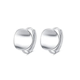 Sterling Silver Earrings Scenery All-Match Student Earrings