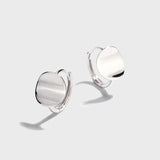 Sterling Silver Earrings Scenery All-Match Student Earrings