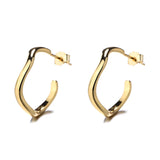 Sterling Silver Earrings Light Niche Student Silver Jewelry