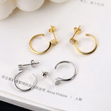 Geometric Diamond Ring & Earrings Set - Elegant Jewelry Set