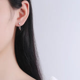 Geometric Diamond Ring & Earrings Set - Elegant Jewelry Set