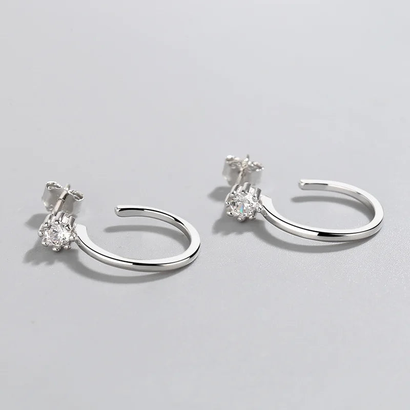 Geometric Diamond Ring & Earrings Set - Elegant Jewelry Set