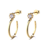 Geometric Diamond Ring & Earrings Set - Elegant Jewelry Set