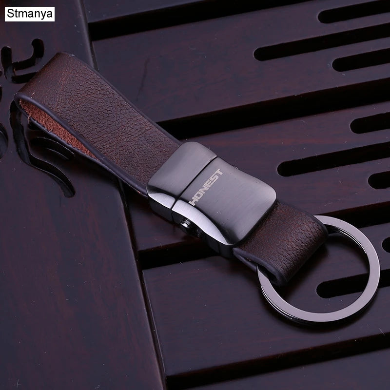 Men's High Top Metal Key Chain - Business Key Ring