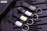 Men's High Top Metal Key Chain - Business Key Ring