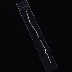 200pcs Transparent Cellophane Bag Jewelry Pen Necklace Gift Packaging