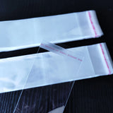 200pcs Transparent Cellophane Bag Jewelry Pen Necklace Gift Packaging