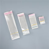 200pcs Transparent Self Adhensive Bags Cellophane Jewelry Gift Candy Packaging