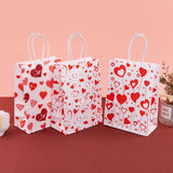 5pcs Valentine Protable Bag Packaging Small Gift Jewelry Eerring