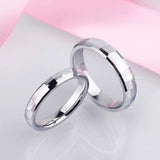 Tungsten Wedding Band Set 3/4MM Size 5