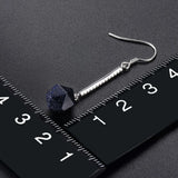 925 Silver Aventurine Dangle Earrings for Women