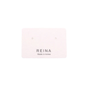 100pcs Jewelry Earring Cards Ear Studs Necklace Card Tag Logo