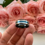 Tungsten Carbide Rings Wedding Band Comfort Fit