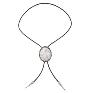 Stone Bolo Tie Necktie Halloween Costume Accessories
