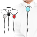 Stone Bolo Tie Necktie Halloween Costume Accessories