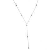 Stone Chrysocolla Kolye Collares Delicate Cz Charm Layer Pendant Necklaces