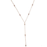 Stone Chrysocolla Kolye Collares Delicate Cz Charm Layer Pendant Necklaces
