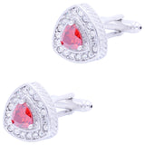 Stone Cufflinks 27 Designs Men Cuff Links Crown Shell Globe Opal Red Pink Purple