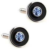 Stone Cufflinks 27 Designs Men Cuff Links Crown Shell Globe Opal Red Pink Purple
