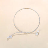 Rhinestone Collar Necklace Choker for Women