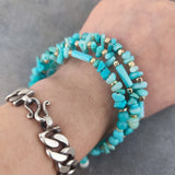 Stone Layer Bracelet Shell Bead Bangle Women Christmas Gift