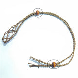 Stone Necklace DIY Necklace Cord Empty Stone Holder Replacement Necklace Rope
