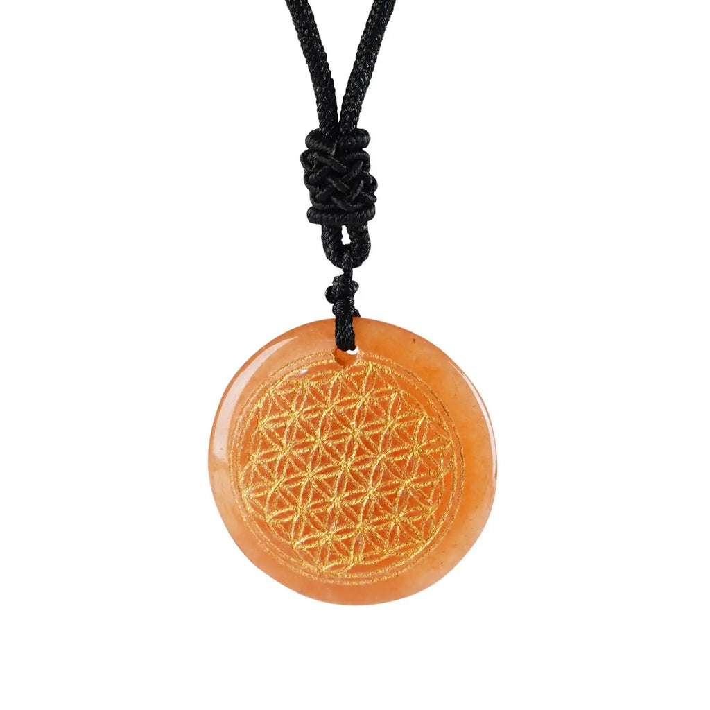 Stone Pendant Charm Necklace for Girls