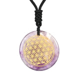 Stone Pendant Charm Necklace for Girls