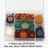 Stone Reiki Balancing Tumble Chip Crystal Healing Wicca Stones Kit
