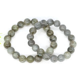 Labradorite Crystal Bracelet Chakra Healing Energy Stretch Charm Jewelry