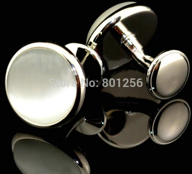 Hotsale Copper Cuff Links with Stone Colour and Style