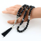 Agate Round Decorative Beads 99 Islamic Rosary Muslim Tasbeeh Jewelry