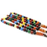 12mm Agate Stone Bracelet 33 Beads Islamic Muslim Tasbih Allah Ladies Tesbih