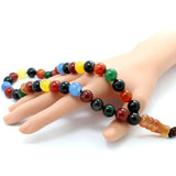 12mm Agate Stone Bracelet 33 Beads Islamic Muslim Tasbih Allah Ladies Tesbih