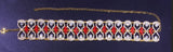 StoneFans Large Rhinestone Choker Necklace for Women Wedding Crystal Statement