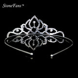StoneFans Rhinestone Tiara Hairband for Girls