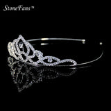StoneFans Rhinestone Tiara Hairband for Girls