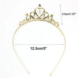 StoneFans Rhinestone Tiara Princess Headband for Girls