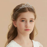 StoneFans Rhinestone Tiara Princess Headband for Girls